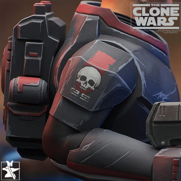 Gentle Giant Star Wars The Clone Wars Wrecker Seventh Scale Bust